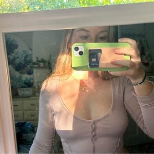 cropped urban out from under long sleeve!